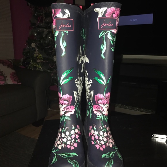 Joules Shoes - Joules Floral Rain Boots